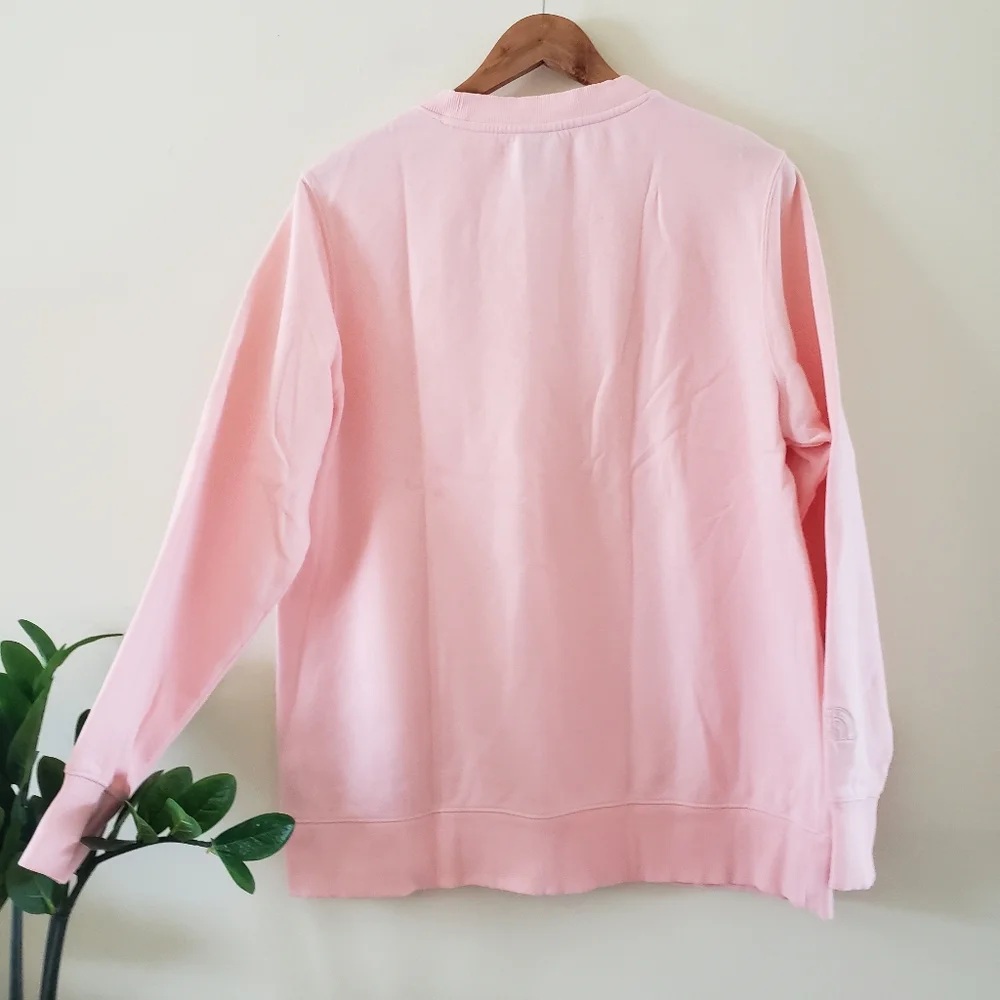 The North Face Pullover Crew Neck Sweater - Pink XL ( EUC) - Picture 8 of 8